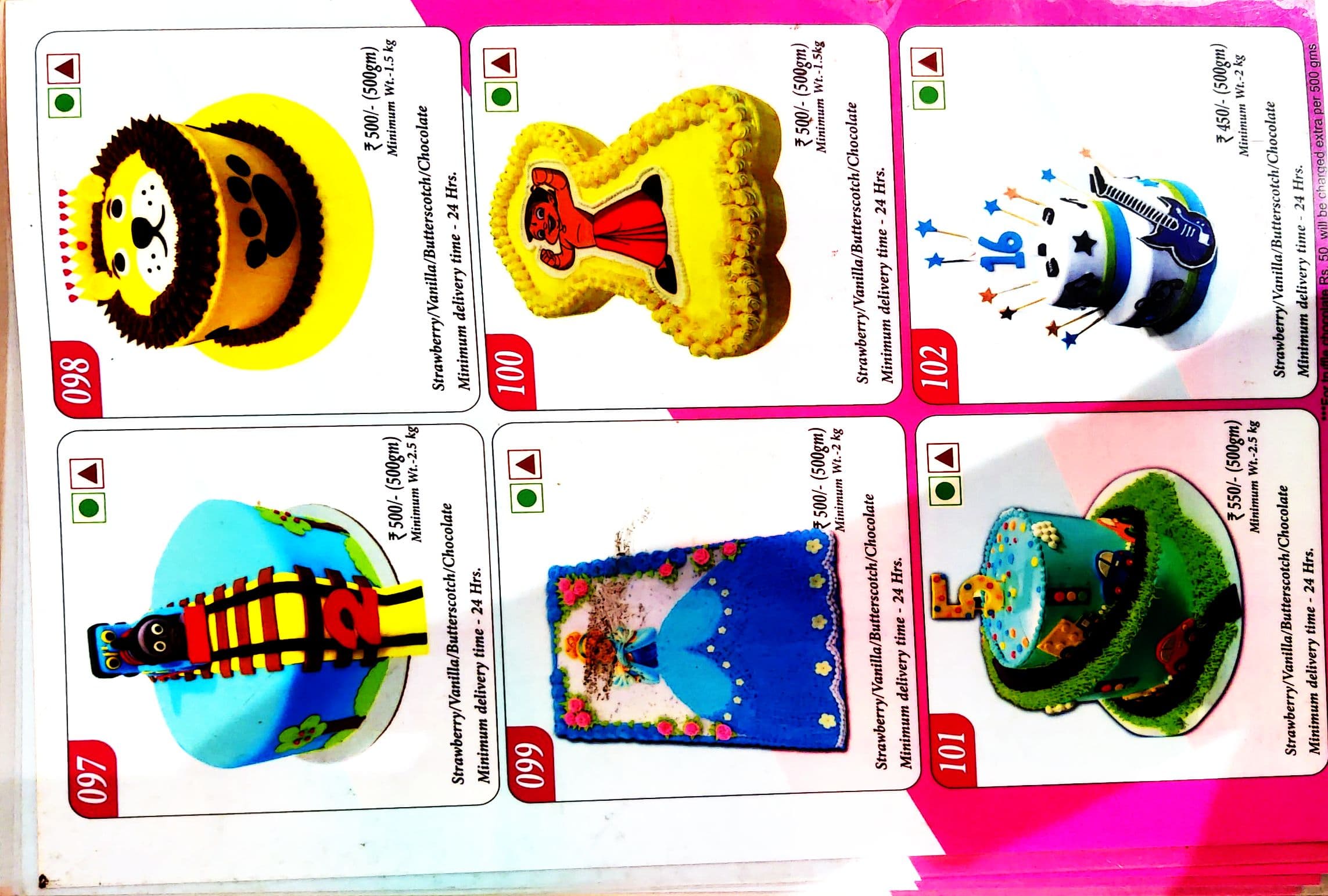 Designer cake catalogue idea 17